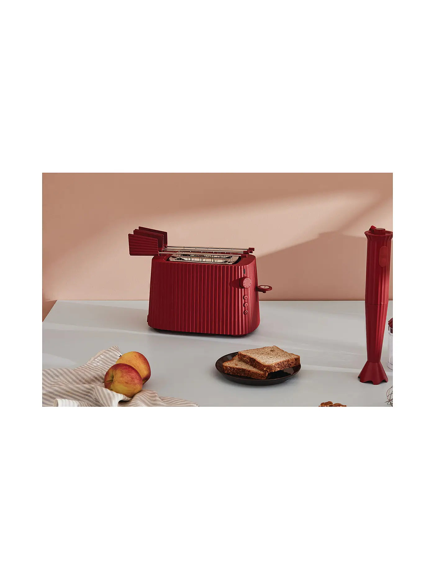 ALESSI | Toaster Plisse Rot MDL08 R | 